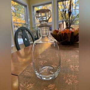 Vintage Krosno Crystal Liquor Decanter made in Poland